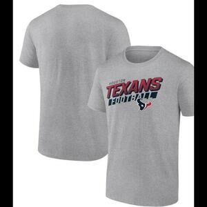 Men's Heathered Gray Houston Texans To The Wire T-Shirt‎